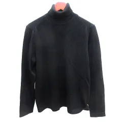 コムサデモードメン COMME CA DU MODE MEN ニット セーター タートルネック ウール 長袖 黒 ブラック /AUのサムネイル