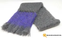 ロエベ アナグラム モヘア73%/ウール27%マフラー【超美品】のサムネイル