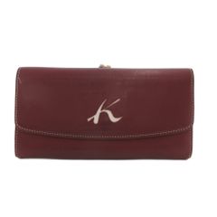 キタムラ 長財布 がま口 ボルドー - メルカリ