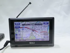【通電確認済】SANYO/サンヨー ゴリラ カーナビ NV-SB360DT　USB電源ケーブル付のサムネイル