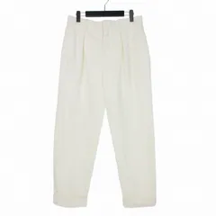 サンローラン パリ SAINT LAURENT PARIS 19AW コーデュロイタックパンツ 38 ホワイト 白 582281 Y004R 国内正規のサムネイル