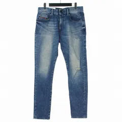 ディーゼル DIESEL D-STRUKT TAPERED ストレッチ テーパードデニム ジーンズ パンツ W30-L30 インディゴ 国内正規