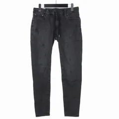 ビッグジョン Big John テーパードジョガー デニム ジーンズ パンツ 28 ブラック 黒 MMM336H