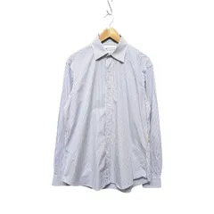 Martin Margiela 10 マルタンマルジェラ 長袖 ストライプシャツ S50DL0493 S54838 ホワイト系 コットン サイズS 65101のサムネイル