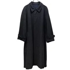 COMME des GARCONS HOMME ウールツイードステンカラーロングコート ジャケット ブルゾン アウター Archive 80s 90s
