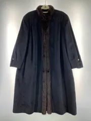 【中古】【レディース】 CORDIER コルディア WOOL LONG COAL ウールファー ロングコート  【169-240915-ab-18-MIN】のサムネイル