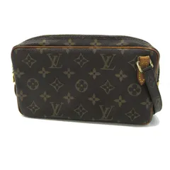 【三重本店】 中古 LOUIS VUITTON | ルイ・ヴィトン ショルダーバッグ ポシェット・マルリーバンドリエール M51828 モノグラム ブラウン 【122】