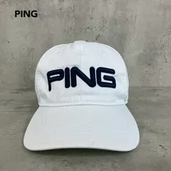 PING ピン ゴルフ ツアーキャップ ホワイト 白 36785-01 帽子 メッシュ 刺しゅう ロゴ スポーツ メンズ レディース ユニセックス フリーサイズ サイズ調整可能 アウトドア 運動 爽やか ★ ■■のサムネイル