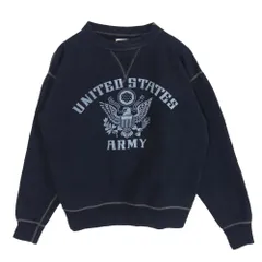 The REAL McCOY'S ザリアルマッコイズ US ARMY プリント 前V スウェット ブラック系 M【中古】のサムネイル