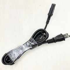 メガネケーブル SONY ソニー対応 メガネ型電源コード 電源ケーブル コンセント CDラジオ ラジカセ コンポ 液晶テレビ nav-u 用 ZS-RS81BT CFD-S70 CMT-X7CD KJ-43X80L など 80719-832のサムネイル