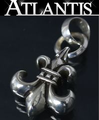 CHROME HEARTS 銀座店 クロムハーツ BSフレア ウィズベイル ペンダント チャーム メンズ シルバー SV925 103290 CHROME HEARTS 銀座店 クロムハーツ BSフレア ウィズベイル ペンダント