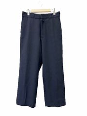 24AW COMOLI コモリ ウールサージ パンツ A03-03023 紺 2 - メルカリ