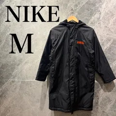 NIKE メンズ M ブラック ベンチコート 防寒 スポーツ ストリート