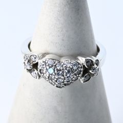 研磨済】TIFFANY＆Co. スタッキングバンド リング ルビー 9号