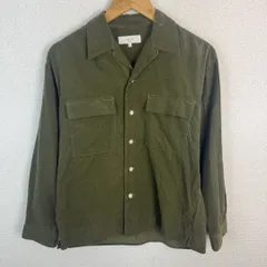 B:MING by BEAMS ビーミングバイビームス コーデュロイシャツ オープンカラー カーキ S メンズ 古着 シティーボーイ ユーティリティのサムネイル