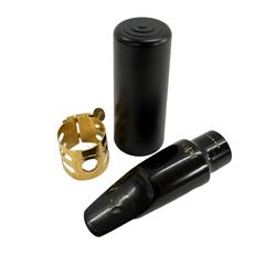 【中古】アルトサックスマウスピース　メイヤー5MM　リガチャーつき MEYER 5mm マウスピース リガチャー アルトサックス M サックス