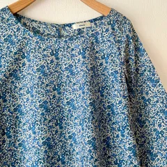専用ハンドメイドリバティタナローンチュニック 日本製】LIBERTY リバティプリント チュニック 80-90サイズ【There