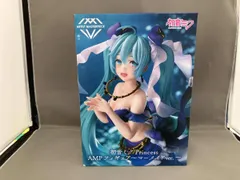  現状品 タイトｰ 初音ミク マｰメイドver. (服:パｰプル) Princess AMP タイトｰオンラインクレｰン限定 ボｰカロイド