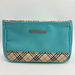 BURBERRY ポーチ ノバチェック ベージュ - メルカリ