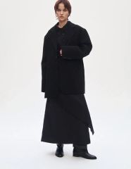 omoosoohy stripe over jacket black 60% - メルカリ