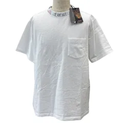未使用 ディオール Tシャツ フローラル ダンカン モックネック 半袖 シャツ 刺繍 ロゴ ホワイト Christian Dior [サイズL] 上品 洗練 高級感 シンプル 定番 人気 日常使いのサムネイル