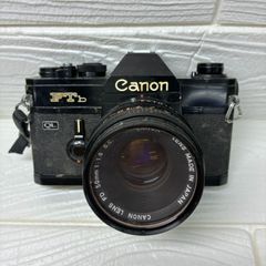 Canon EF 動作品 レンズ付 ストロボ付 フィルムカメラセット - メルカリ