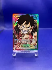 ワンピースカード モンキー・D・ルフィ OP01-003 L パラレル ロマンスドーン