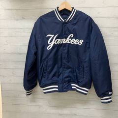 Majestic MLB Yankees スタジャン XXL ネイビー - メルカリ