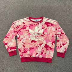 アディダス HER STUDIO コラボ 花柄 トラックジャケット ピンク150