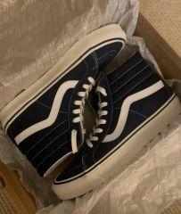 VANS スケートハイ ネイビー 90s サイズ US 9 1/2 - メルカリ