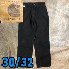 カーハート ワークパンツ US購入(38×28)黒 181218 - メルカリ