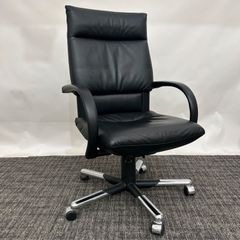 希少！Knoll□ヴィンセントキャフィエロ ハイバックチェア 黒