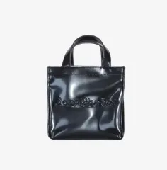 新品 Acne Studios アクネストゥディオズ ロゴ ミニ ショルダートートバッグ ブラックのサムネイル