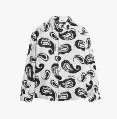 48 JACQUEMUS(ジャックムス) La Chemise Simon Painted Paisley Shirt Print Whiteのサムネイル