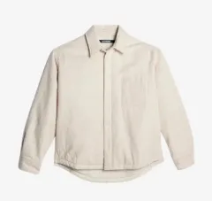 54 JACQUEMUS ジャックムス ラ シューミーズ ブランジェ パフ オーバーサイズシャツ ライト ベージュのサムネイル