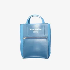 新品 Acne Studios アクネストゥディオズ 紙質 ナイロン トートバッグ パウダーブルーのサムネイル