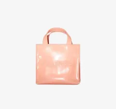 新品 Acne Studios アクネストゥディオズ ロゴ ミニ ショルダー トートバッグ サーモンピンクのサムネイル