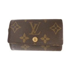 Louis Vuitton ブラウンレザー キーケース - メルカリ