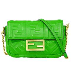 本物 フェンディ FENDI ズッキーノ ショルダーバッグ ハンドバッグ