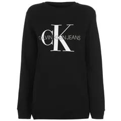 カルバンクライン レディース アウター パーカー・スウェット スウェット シャツ Calvin Klein Jeans Sweatshirt Ck Black ブラック