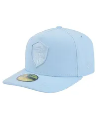 ニューエラ メンズ アクセサリー 帽子 New Era Mens Light Blue Seattle Sounders FC Color Pack AFrame 59FIFTY Fitted Hat Light Blue ブルー