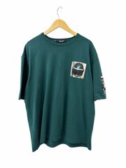 PEANUTS スヌーピー ラグランTシャツ グリーン USA古着 M - メルカリ