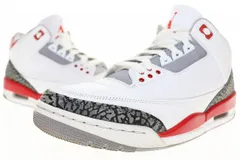 ナイキ NIKE AIR JORDAN 3 RETRO OG FIRE RED 28.5cm DN3707-160 AJ3 エア ジョーダン レトロ ファイヤー レッド 【ブランド古着ベクトル】【中古】▲■260509