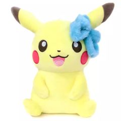 [중고] 봉제 장난감 피카츄 (암컷의 스가타 / 그린) Girlish PIKACHU 엄청난 봉제 장난감 ~ 푹신푹신 멋 ~ "포켓 몬스터 선 & 문]