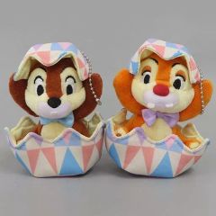 [중고] 봉제인형 칩 & 데일(우사타마 대 탈주!) 봉제인형 배지 [디즈니 부활절 2022] 도쿄 디즈니랜드 한정