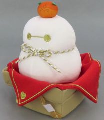 [중고] 봉제 인형 베이 맥스 거울 떡 봉제 인형 NEW YEAR BAYMAX 2025 [베이 맥스] 디즈니 스토어 한정