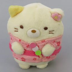[중고] 봉제인형 [단품] 고양이 테노리 봉제인형 [벚꽃 피는 개운 아이템 장면 봉제인형 스미코구라시 컬렉션 스미코구라시] 동고품