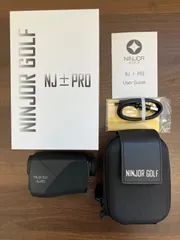 再値下げ！【NINJOR GOLF公式】NJ±PRO（ブラック）ゴルフ距離計　メーカー公式中古品　ニンジャーゴルフ　状態◎未使用に近いのサムネイル