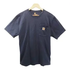 Carhartt カーハート K87 ポケットTシャツ S  半袖Tシャツ ポケT ワンポイント ロゴ ORIGINAL FIT USA企画 無地  アメカジ ストリート ワークウェア 古着 メンズ レディース ユニセックス 定番 人気 コットン