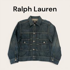 90s カナダ製 POLO JEANS 先染めブラックデニムジャケット - メルカリ